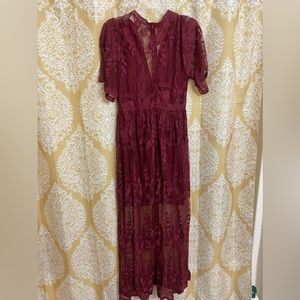 Boho maxi dress